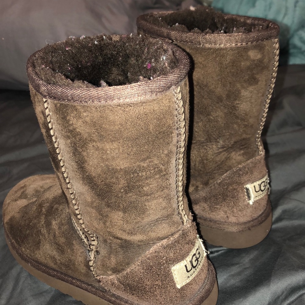 Kids Chocolate brown UGG boots